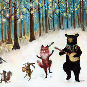 All Folk Art Canvas Prints