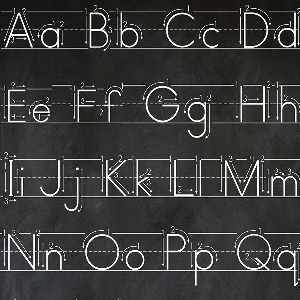 Alphabet Canvas Prints