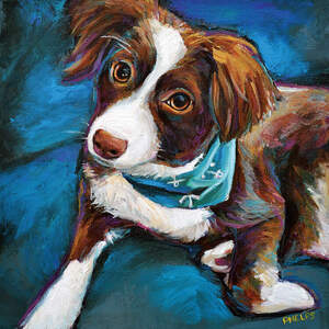 Australian Shepherds Canvas Art Prints