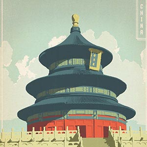 Beijing Canvas Artwork