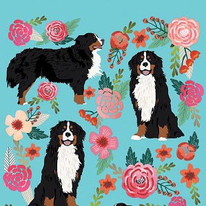 Bernese Mountain Dogs Canvas Artwork
