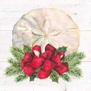 Coastal Christmas Canvas Artwork