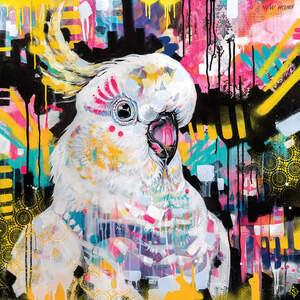 Cockatoos Canvas Prints