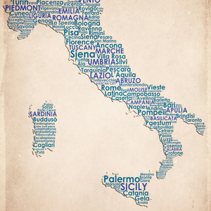 Country Maps Art Prints
