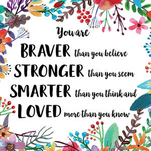 Courage Canvas Artwork
