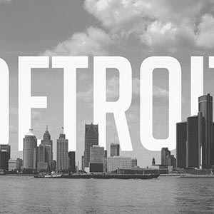 Detroit Canvas Artwork