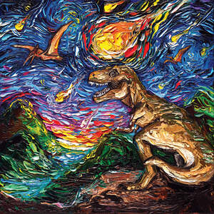 Dinosaurs Canvas Artwork