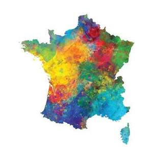 France Canvas Artwork