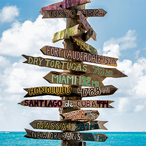 Key West Canvas Art Prints