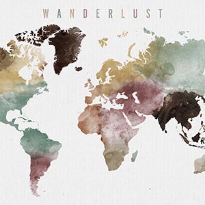 Maps Canvas Prints