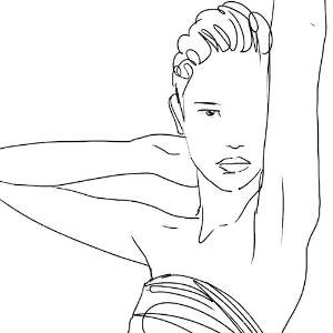 All Line Art Canvas Art Prints