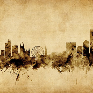 Manchester Canvas Artwork