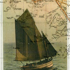 Nautical Maps Canvas Prints