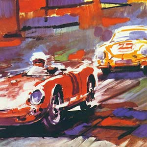 Auto Racing Art Prints