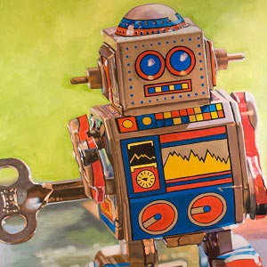 Robots Canvas Prints
