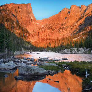 Rocky Mountains Canvas Prints