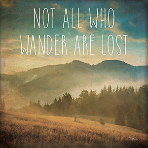 Typography in Nature Canvas Prints