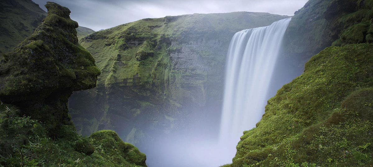 Waterfall Art Canvas Prints