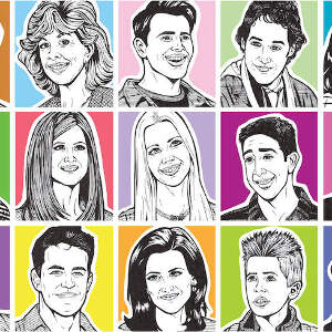 Sitcoms & TV Comedy Canvas Artwork