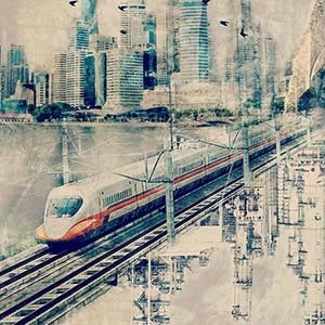 Trains Canvas Prints