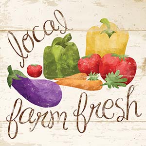 Vegetables Canvas Artwork