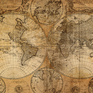 Antique Maps Canvas Prints