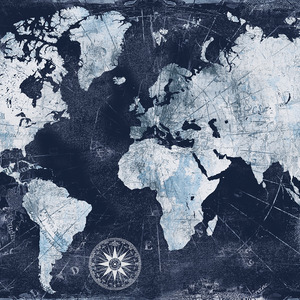 World Maps Canvas Art
